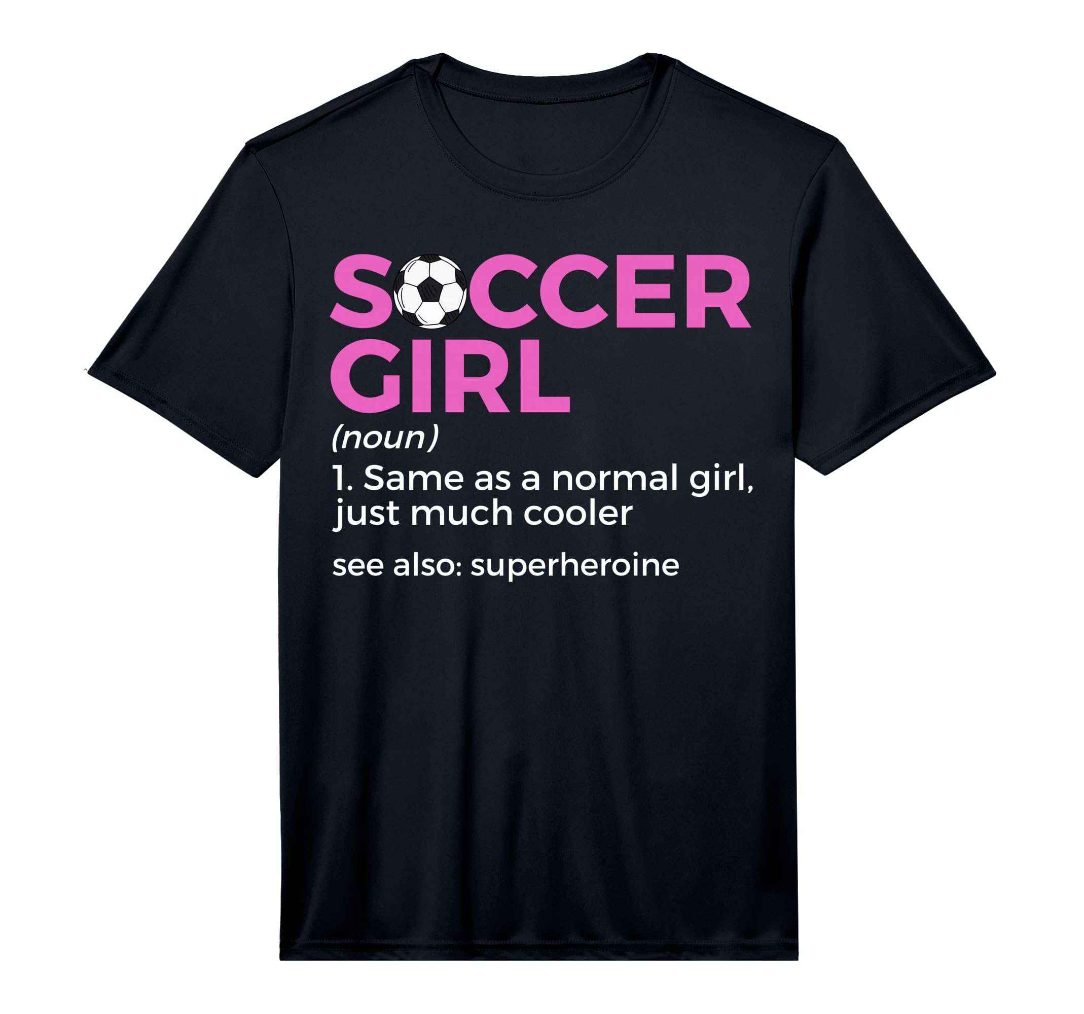 Soccer Definition Performance T-Shirt - Graphic Print for Adults