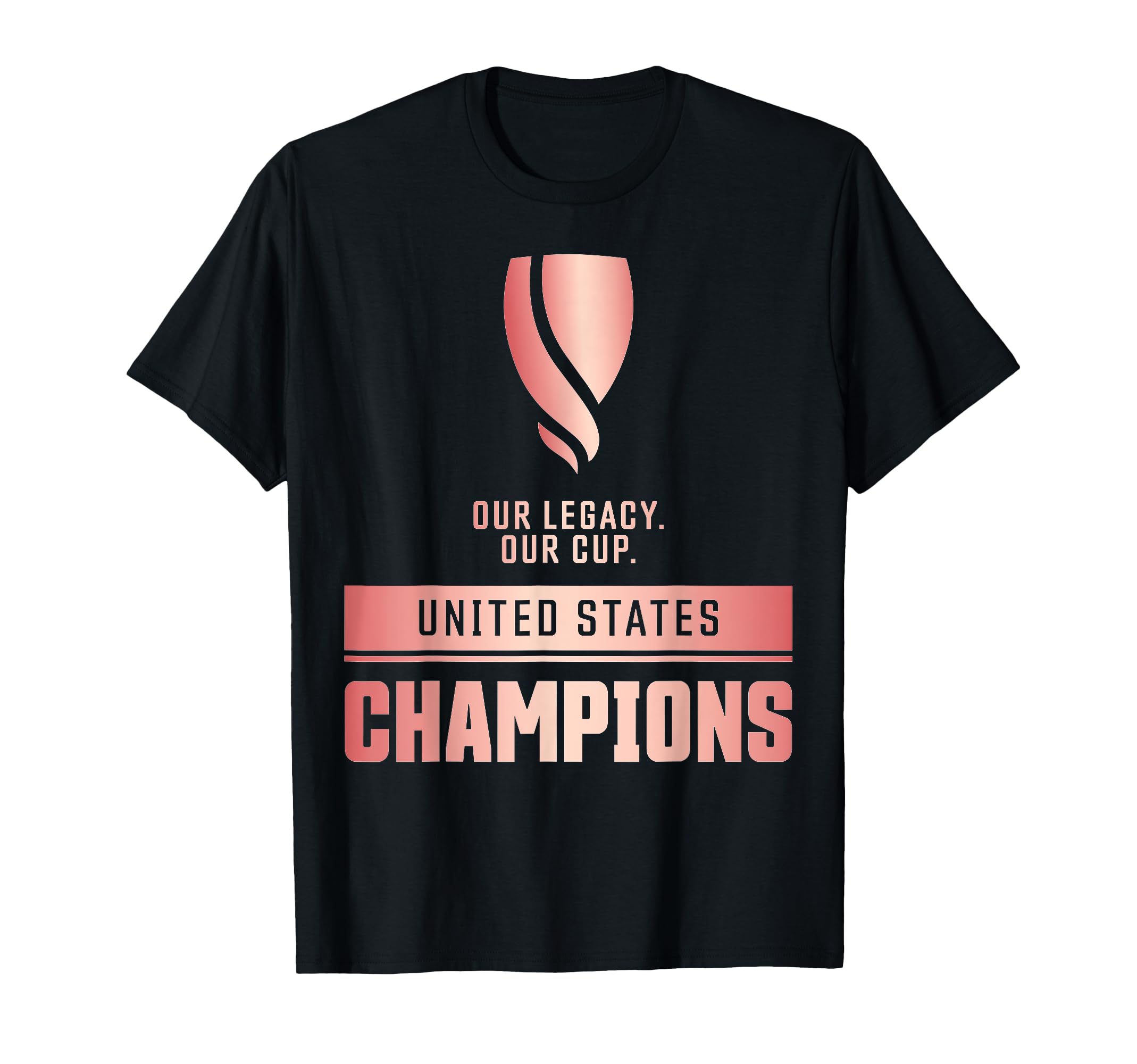 Usa Champions Gold Cup W T-Shirt - Casual Everyday Wear Men Women