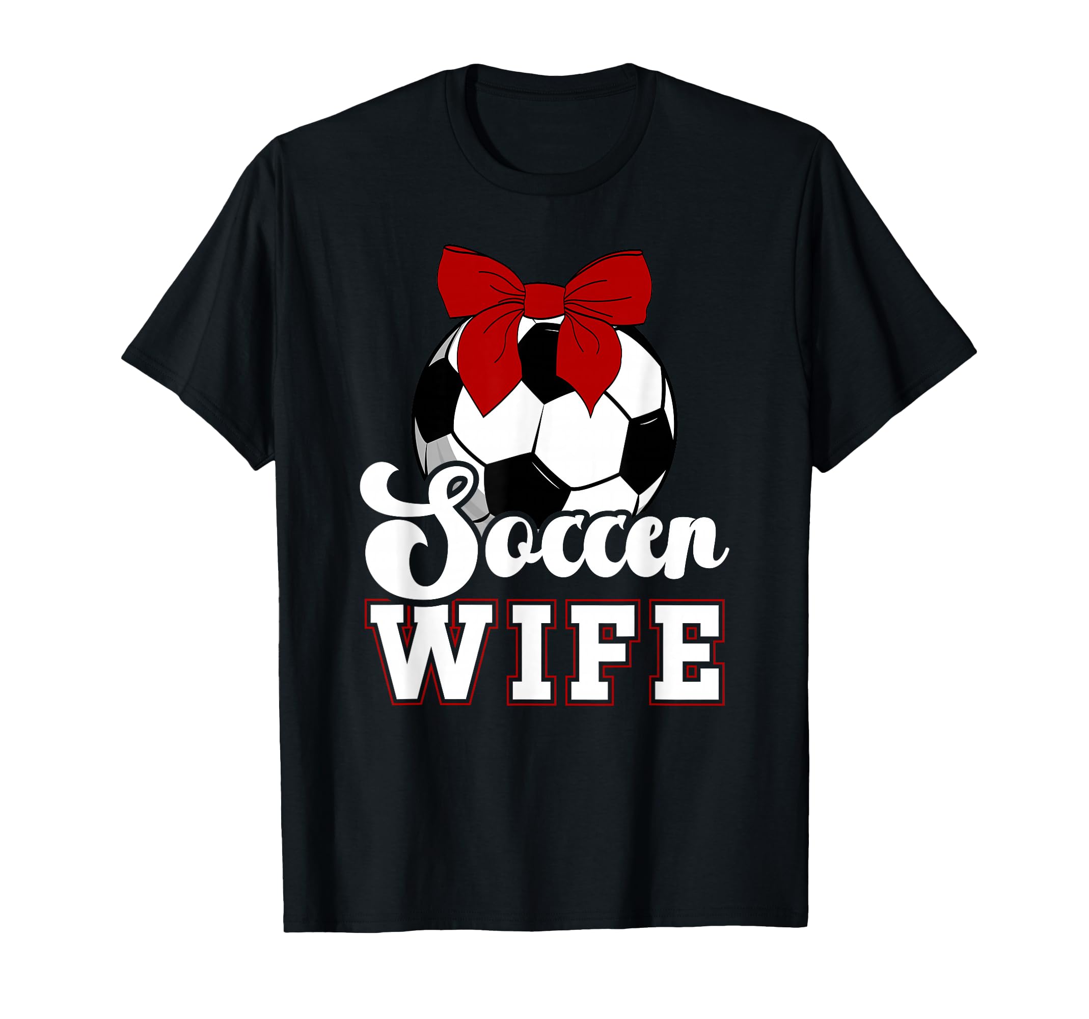 Soccer Wife Soccer Player Coquette T-Shirt - Aesthetic Graphic Men Women