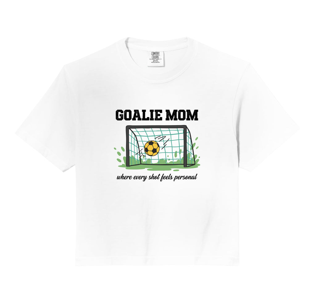 Goalie Mom Where Every Shot Feels Sweatshirt - Novelty Apparel Unisex