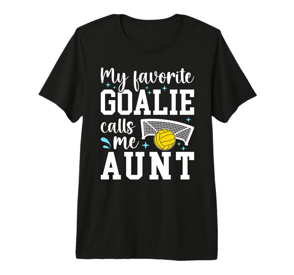Water Polo Goalie Aunt Water Polo T-Shirt - Graphic Print for Adults