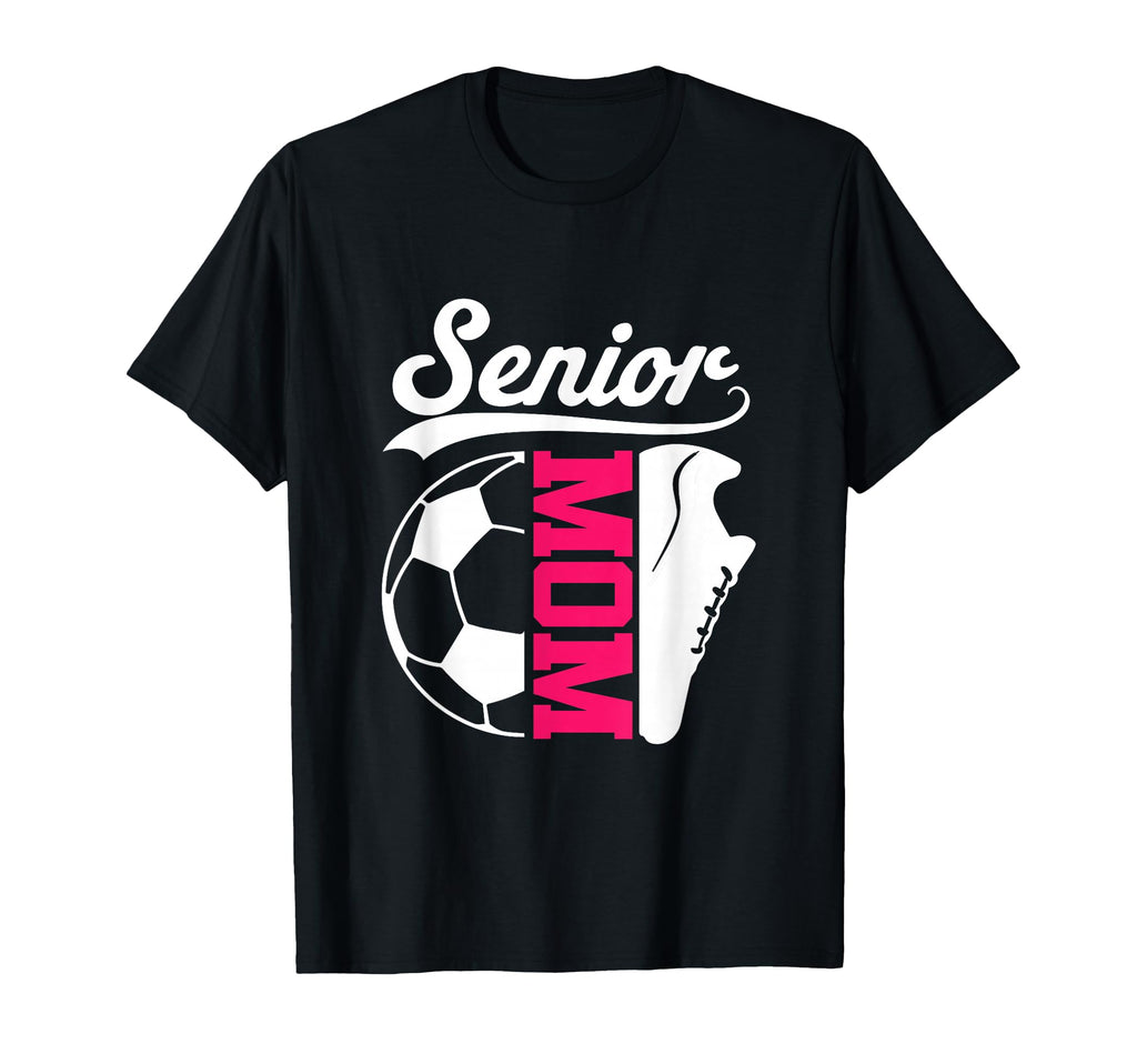 Senior Mom Costume Soccer Player T-Shirt - Casual Everyday Wear for Adults