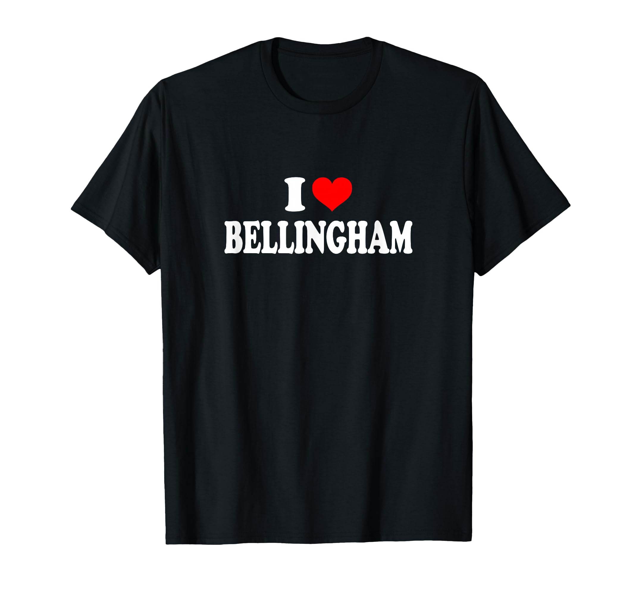 Bellingham I Love Bellingham Small T-Shirt - Streetwear Style Men Women