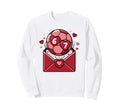 Valentine Soccer Game Love Football Sweatshirt - Custom Art Print Unisex