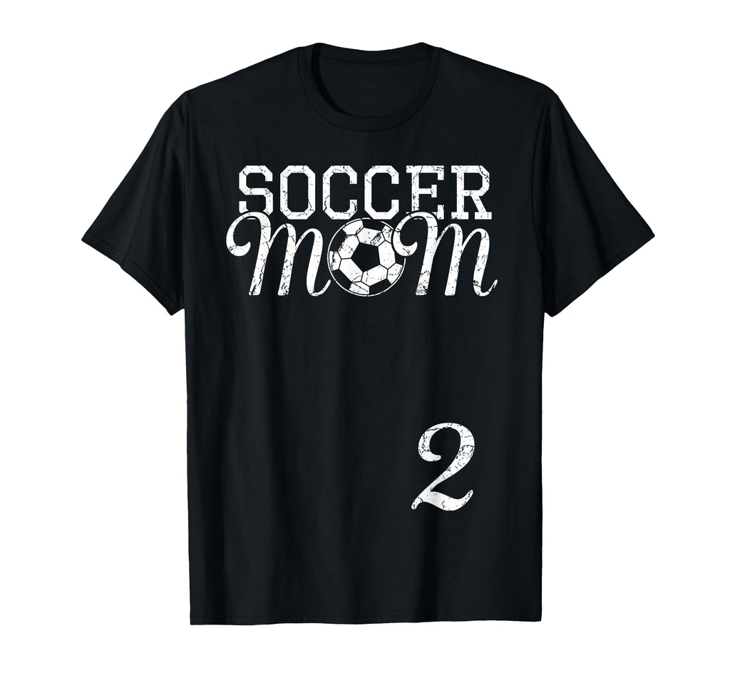 Soccer Mom Jersey Number 2 Favorite T-Shirt - Graphic Print for Adults