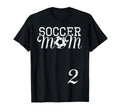 Soccer Mom Jersey Number 2 Favorite T-Shirt - Graphic Print for Adults