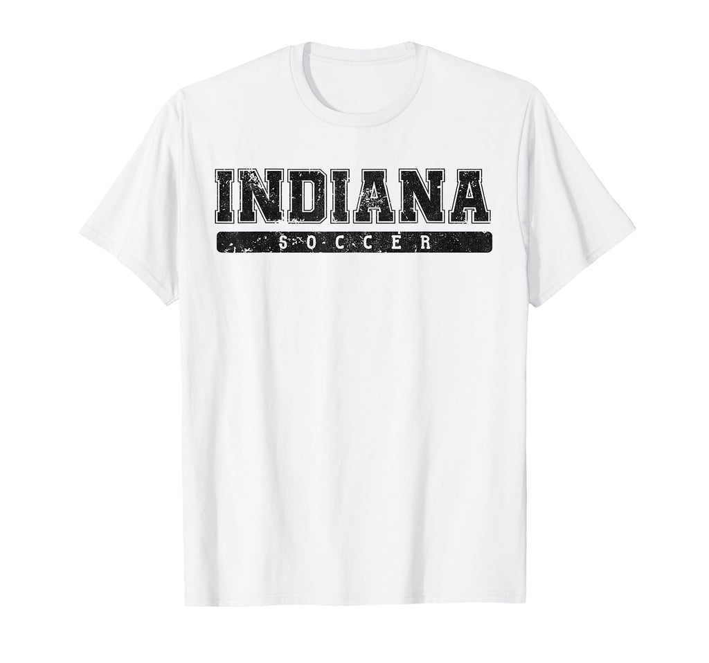 Indiana Soccer Tees Tanks Tops Sweatshirt - Casual Everyday Wear Unisex