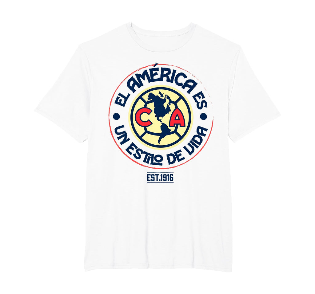 Club America Soccer Is Way Life T-Shirt - Minimalist Print Unisex