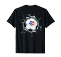 Puerto Rico Soccer Fans Jersey T-Shirt - Aesthetic Graphic Men Women