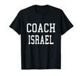 Coach Israel Custom Football Soccer T-Shirt - Trendy Graphic for Adults