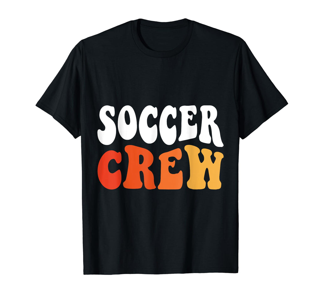 Funny Football Soccer Crew T-Shirt - Novelty Apparel for Adults