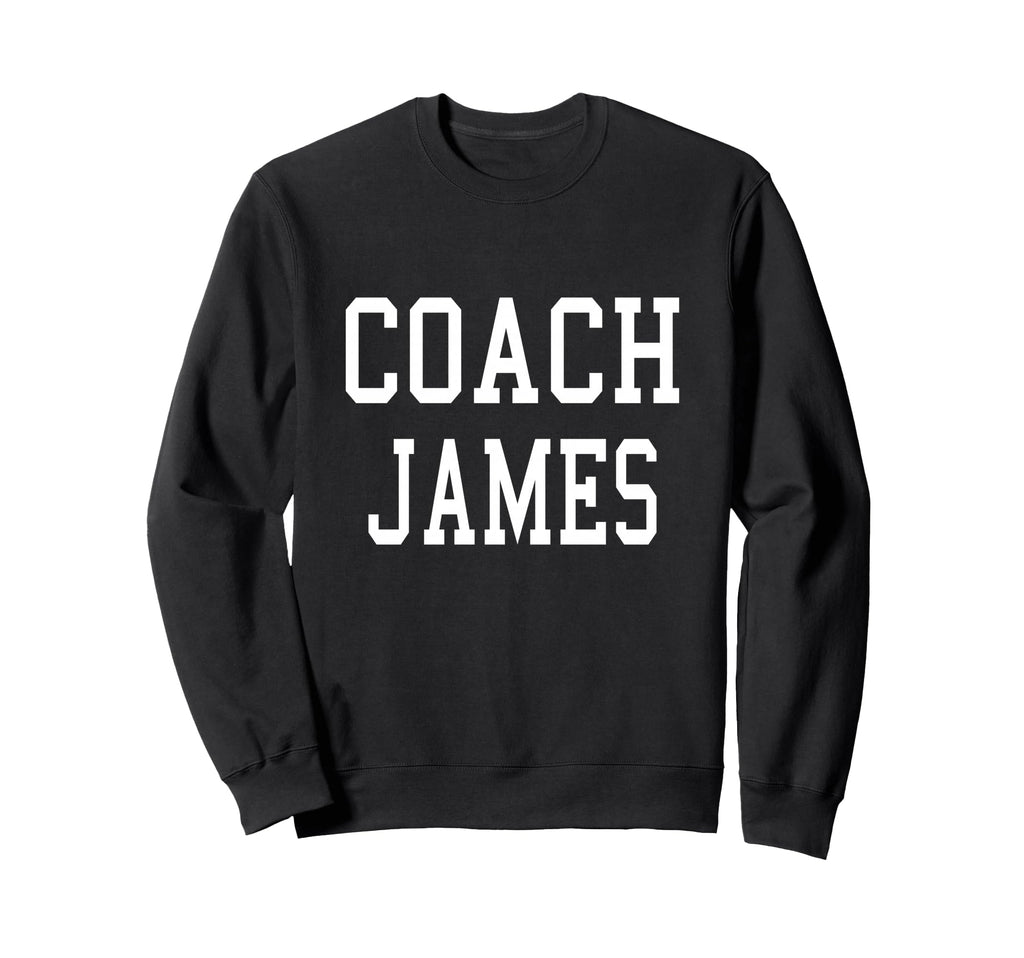 Coach James Custom Football Soccer Sweatshirt - Streetwear Style Unisex