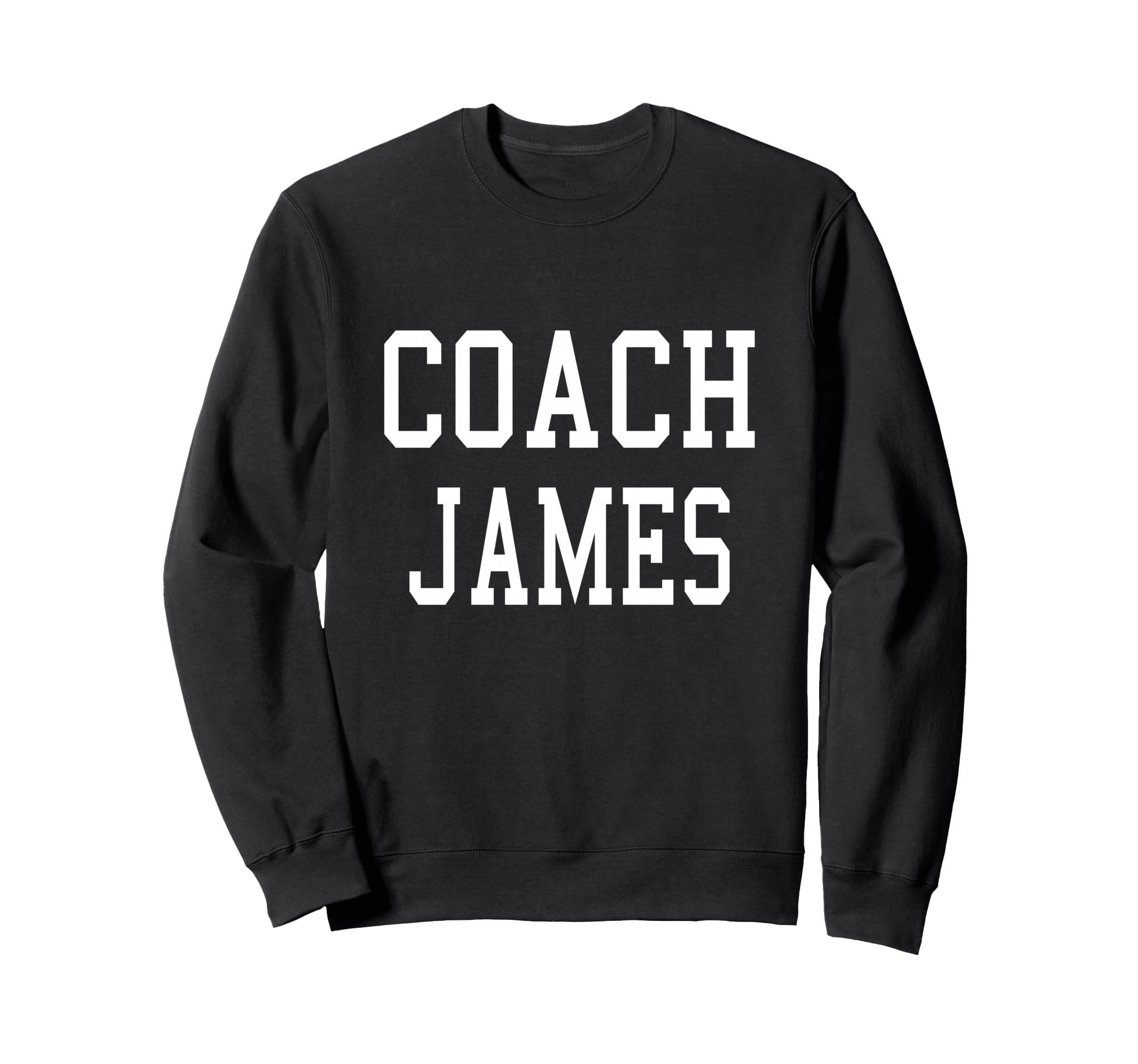 Coach James Custom Football Soccer Sweatshirt - Streetwear Style Unisex