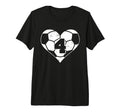 Soccer Number 4 Jersey Funny Soccer T-Shirt - Unique Graphic for Adults