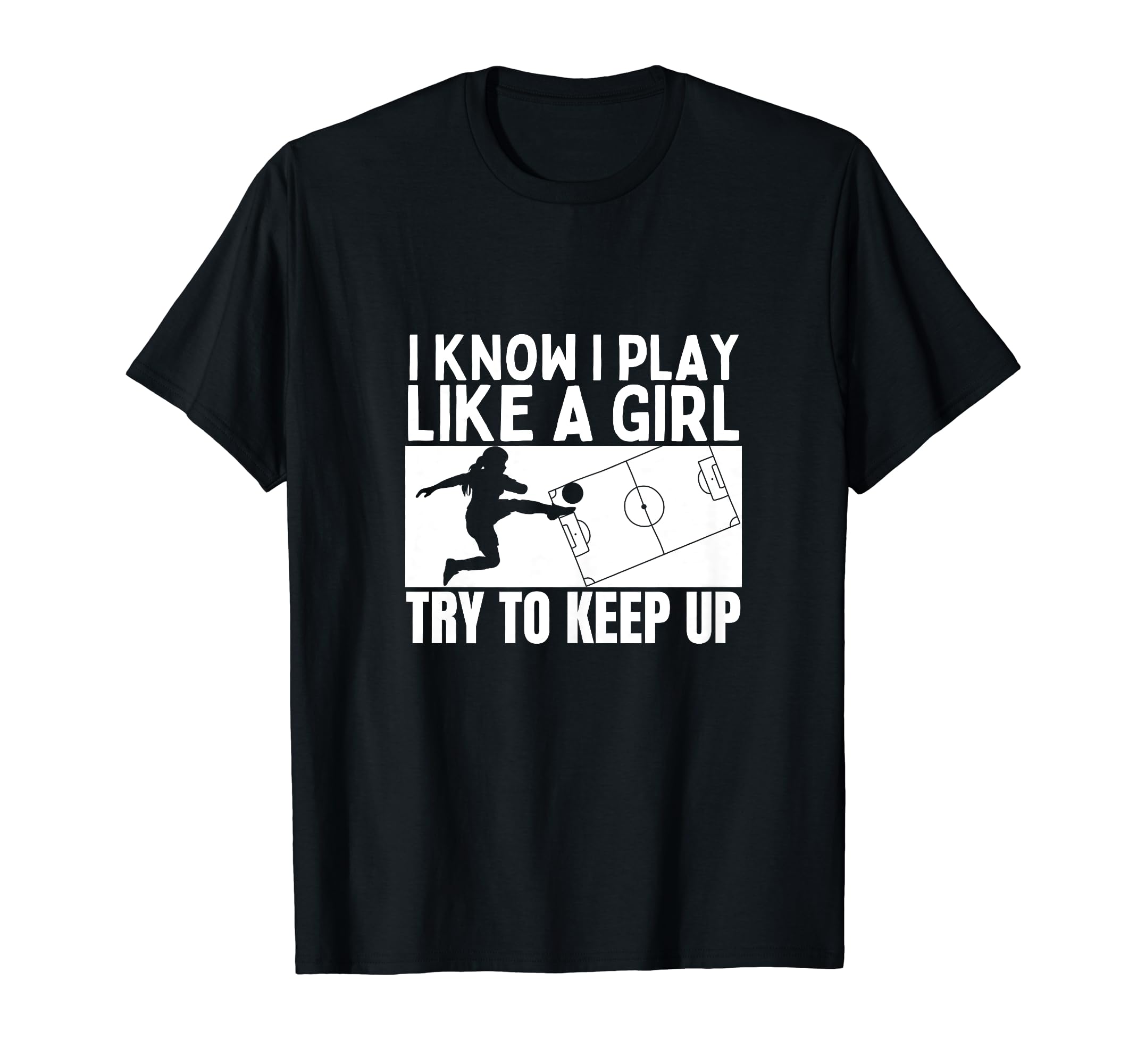 Soccer Player I Play Like Funny T-Shirt - Streetwear Style for Adults