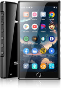 Keenplus144GB MP3 Player with Bluetooth and WiFi, C4 Plus Android 13 HiFi MP3 Player Spotify 4.3" FHD Zinc Alloy Panel Touch Screen, MP4 Players,Music Player with Spotify,Pandora,Amazon Music