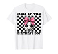 Soccer Mom Soccer Mama Coquette Bow Mom T-Shirt - Graphic Print Men Women
