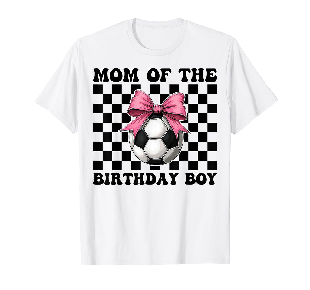 Soccer Mom Soccer Mama Coquette Bow Mom T-Shirt - Streetwear Style Unisex