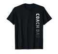 Coach Dad Soccer Football Basketball T-Shirt - Minimalist Print Men Women