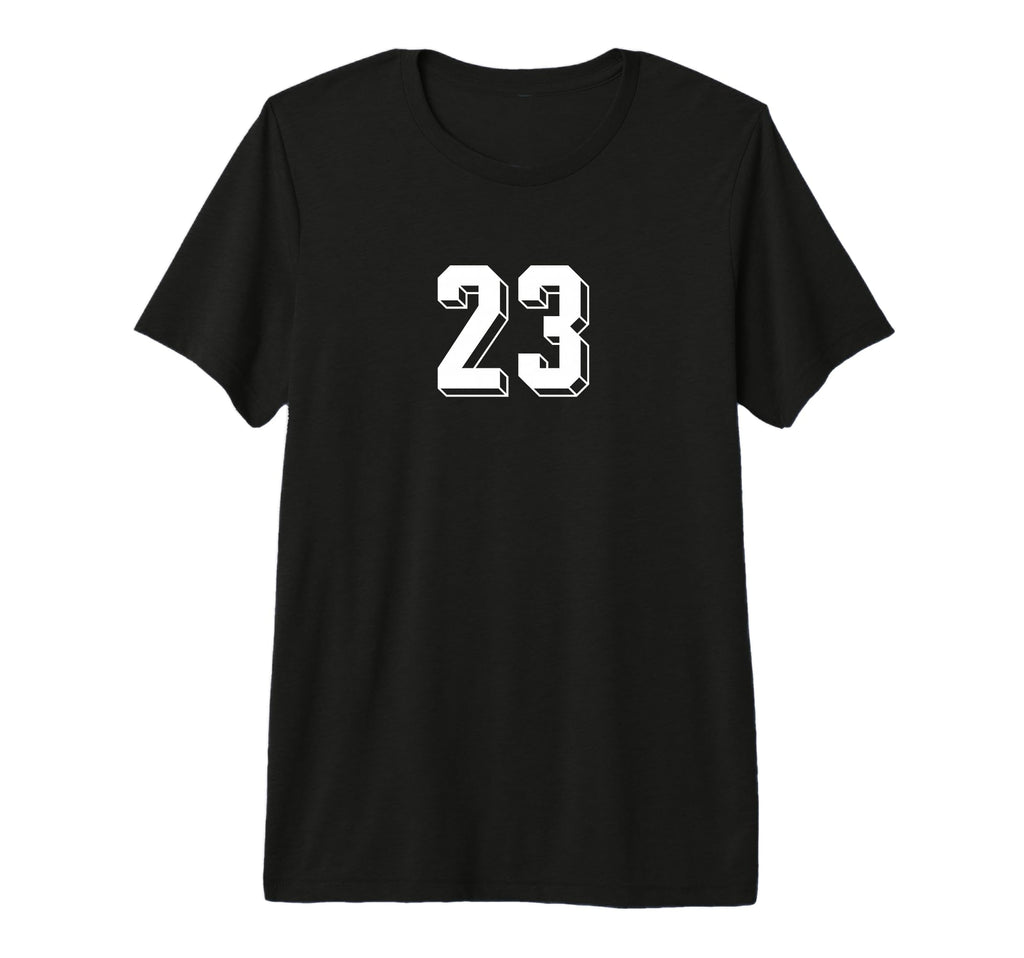 Number 23 80S 90S Soccer Team Jersey T-Shirt - Graphic Print Men Women
