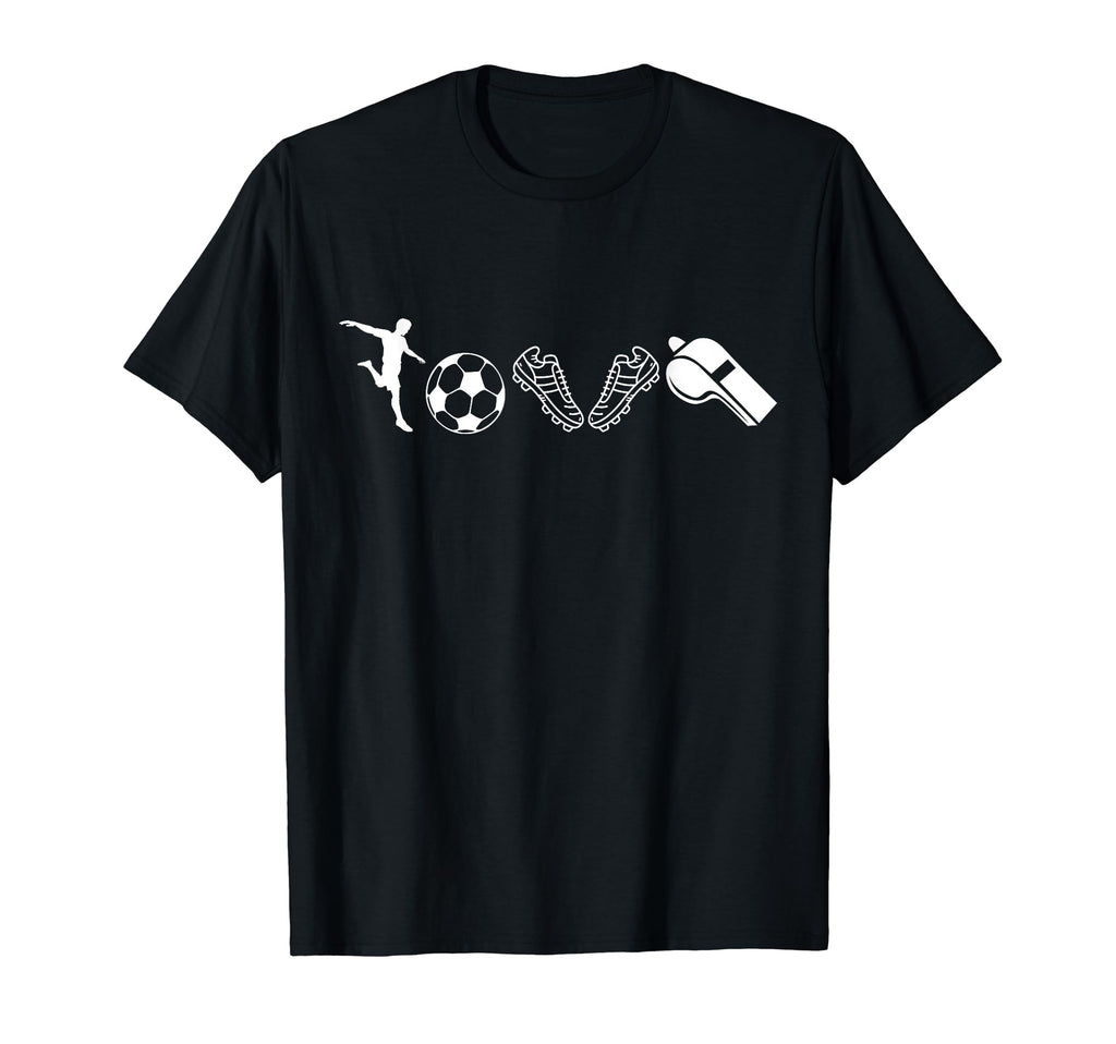 Love Soccer I Love Soccer Sport Player T-Shirt - Aesthetic Graphic Unisex