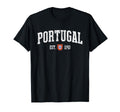 Portugal Est 1143 Portuguese Flag T-Shirt - Custom Art Print Men Women