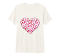 Heart Shaped Soccer Ball Artwork Tri T-Shirt - Minimalist Print Unisex