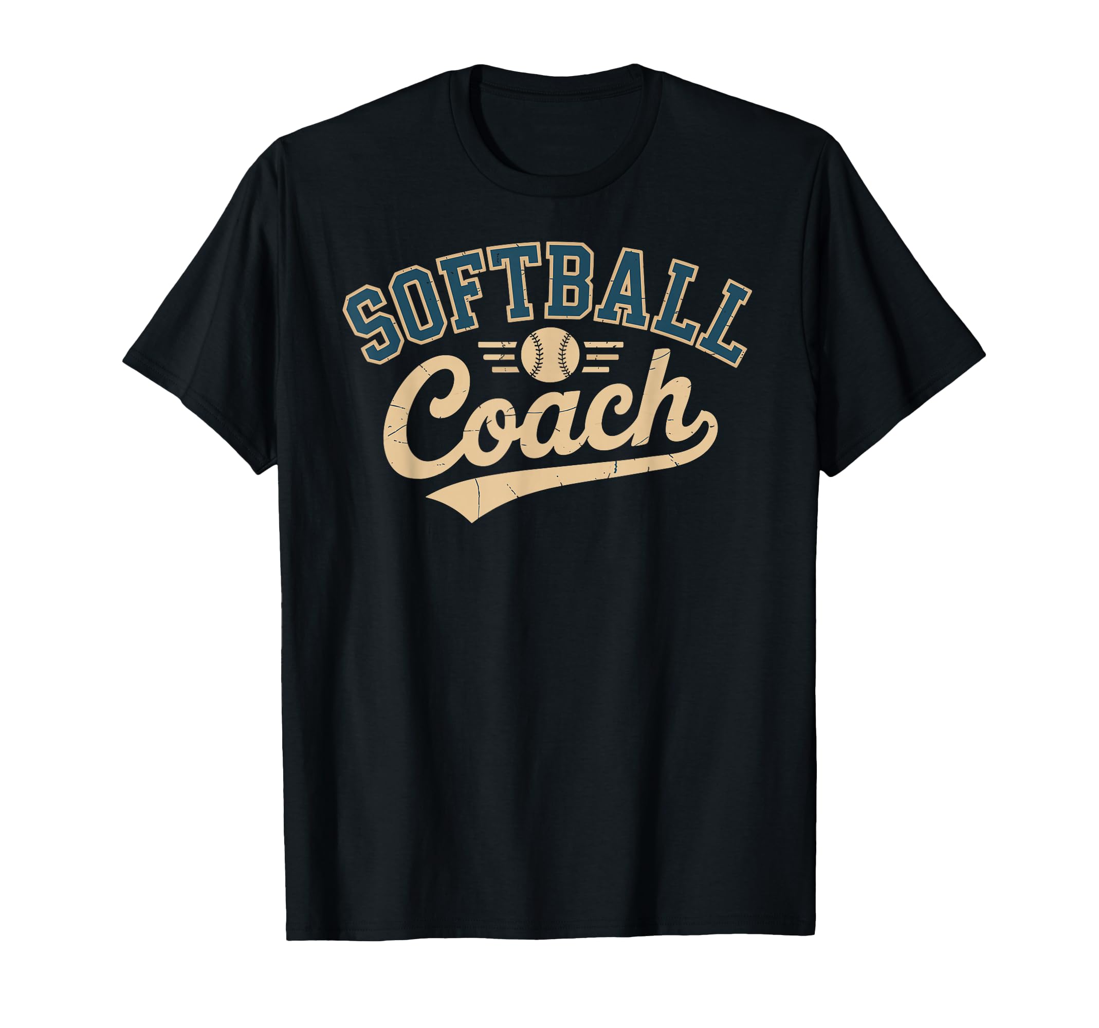 Funny Softball Coach Coaching T-Shirt - Unique Graphic Unisex