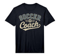 Mens Soccer Coach Performance T-Shirt - Casual Everyday Wear for Adults