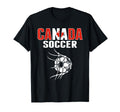 Canada Soccer Fans Jersey Support T-Shirt - Novelty Apparel Men Women