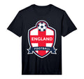 England Flag Football Soccer English T-Shirt - Aesthetic Graphic Unisex