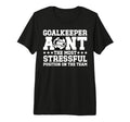 Funny Soccer Goalkeeper Aunt Soccer Goalie T-Shirt - Unique Graphic Unisex