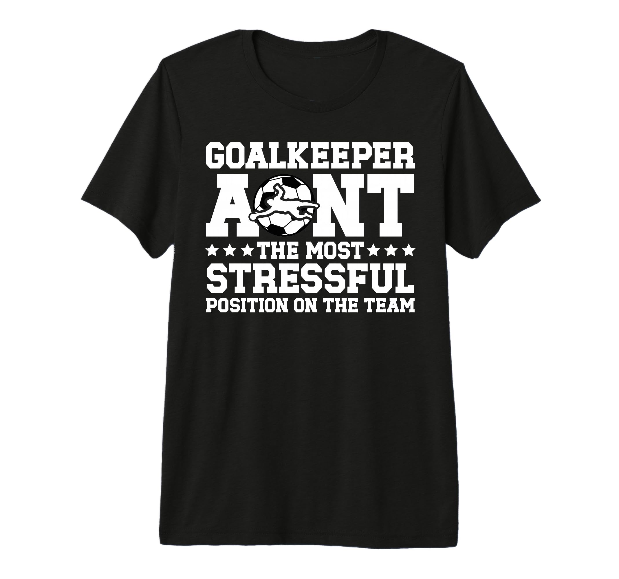 Funny Soccer Goalkeeper Aunt Soccer Goalie T-Shirt - Unique Graphic Unisex