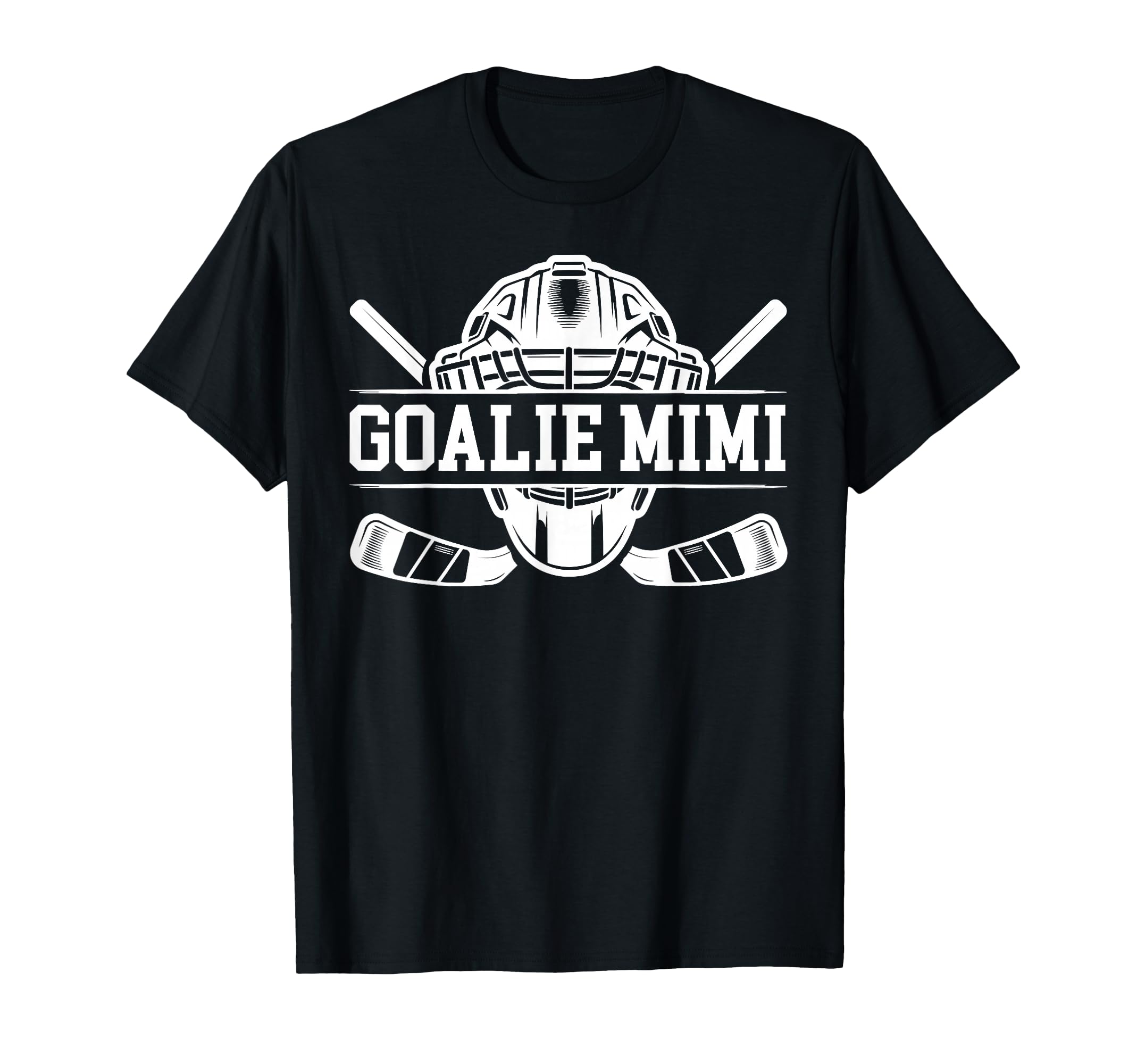 Ice Hockey Goalie Mimi Hockey T-Shirt - Aesthetic Graphic for Adults