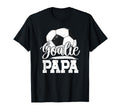 Soccer Goalie Papa Grandpa Papa T-Shirt - Casual Everyday Wear for Adults