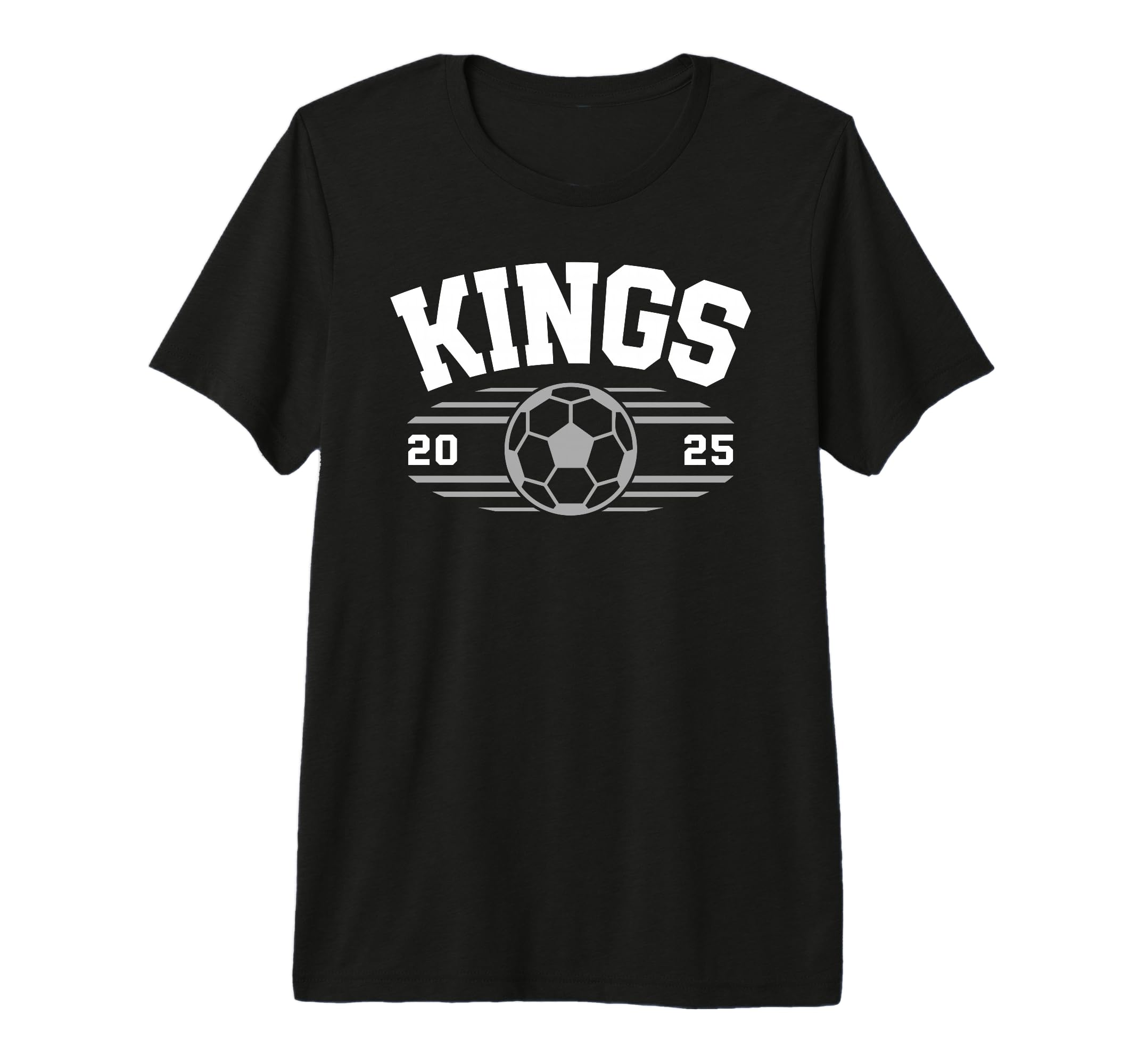 Kings Kofa Soccer Ball 2025 Hs Tri T-Shirt - Novelty Apparel for Adults