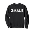 Ice Hockey Goalie Goaltender Ice Sweatshirt - Custom Art Print Men Women