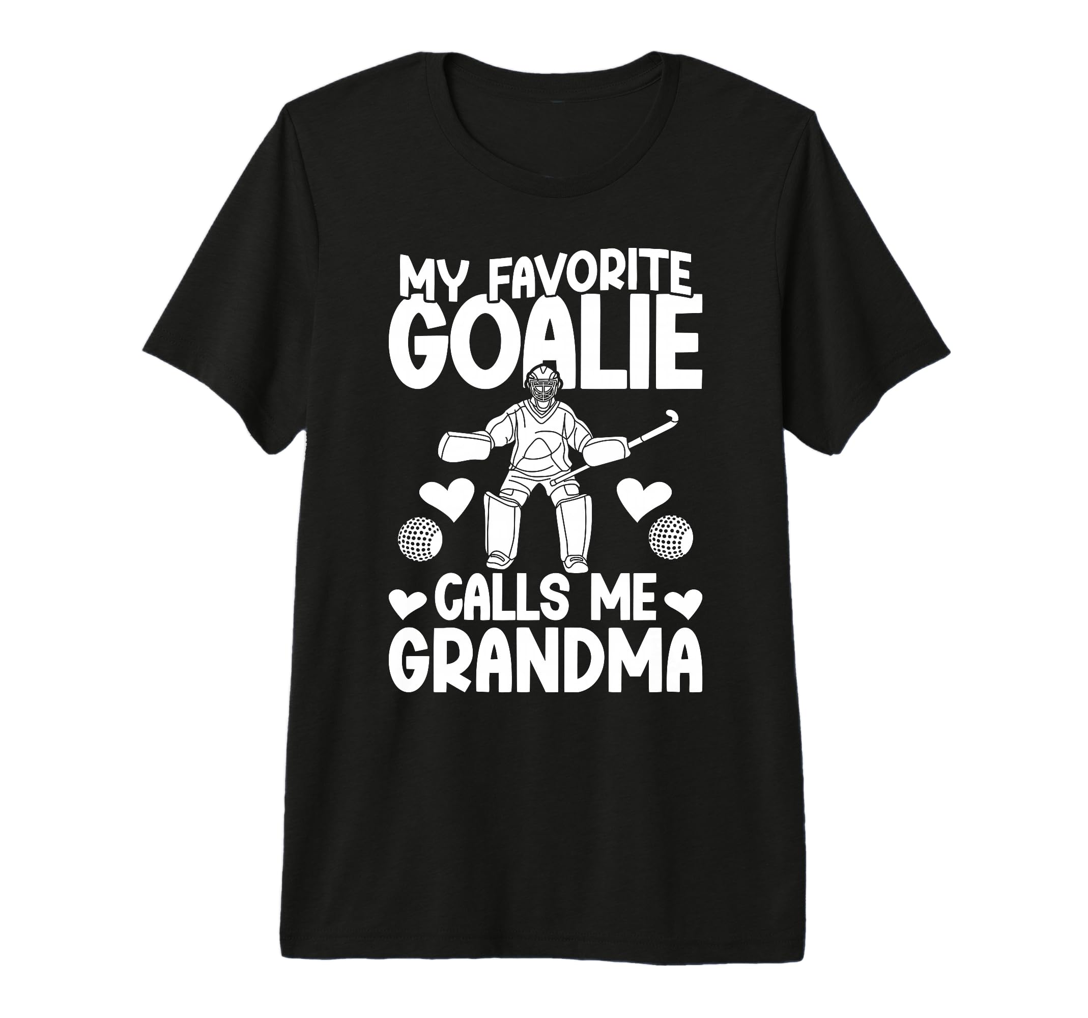 Field Hockey Goalie Grandma Field Hockey T-Shirt - Minimalist Print Unisex