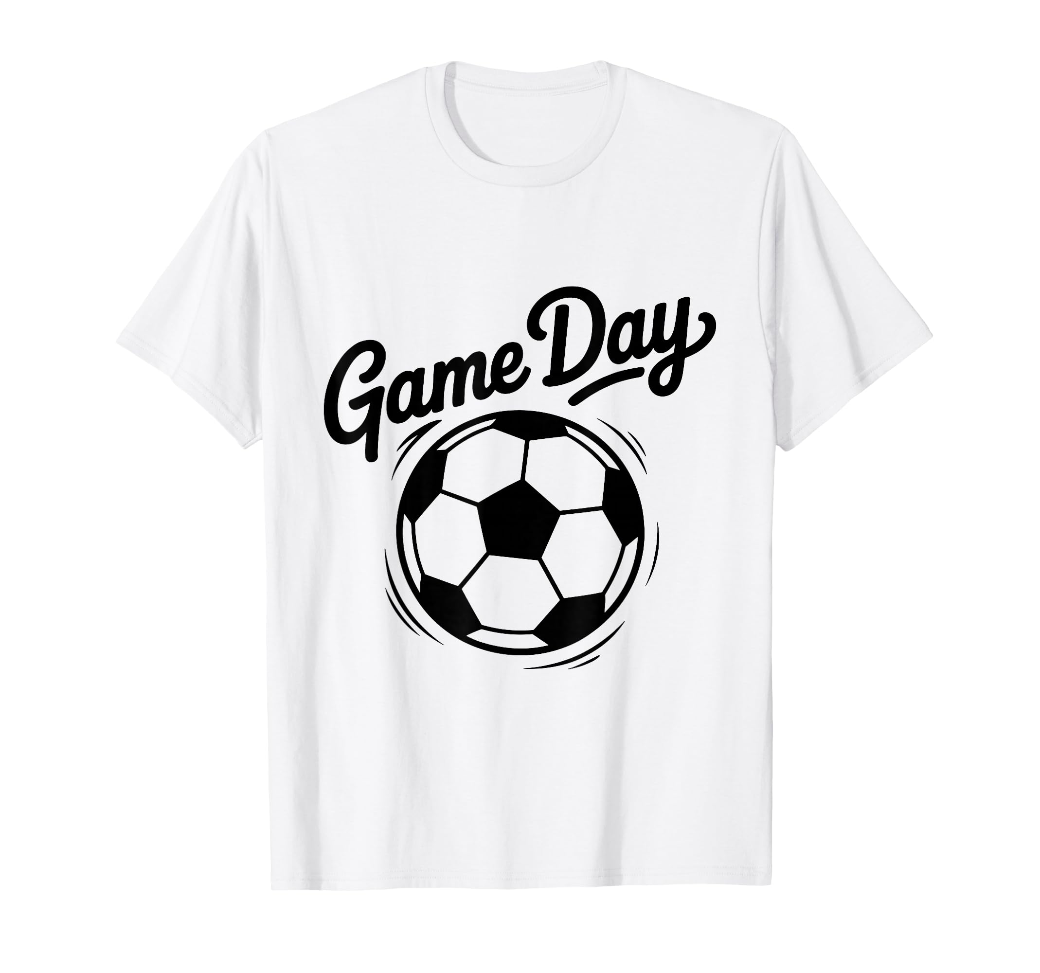 Soccer Game Day Vibes T-Shirt - Graphic Print for Adults