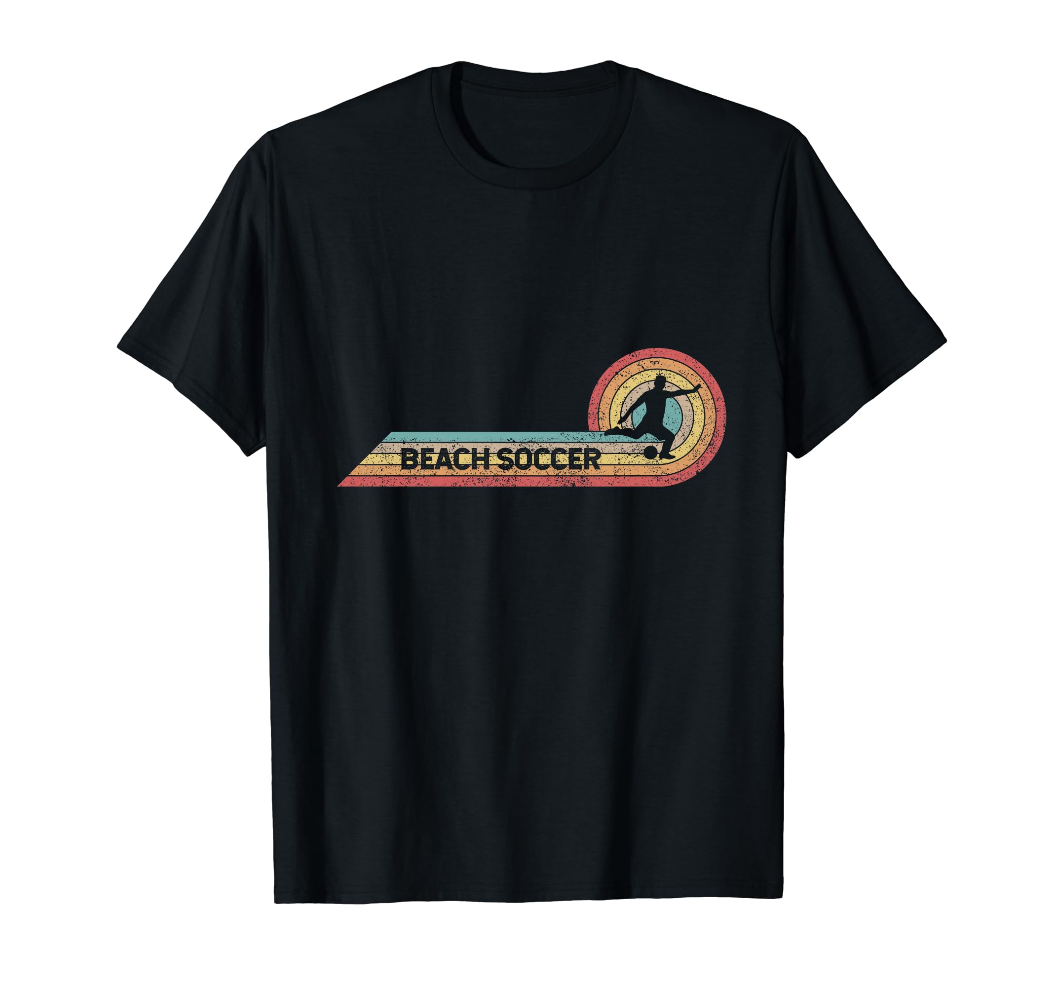 Beach Soccer Player Film Strip T-Shirt - Aesthetic Graphic Unisex