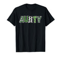 Soccer Aunt Aunty Birthday Party T-Shirt - Novelty Apparel Men Women
