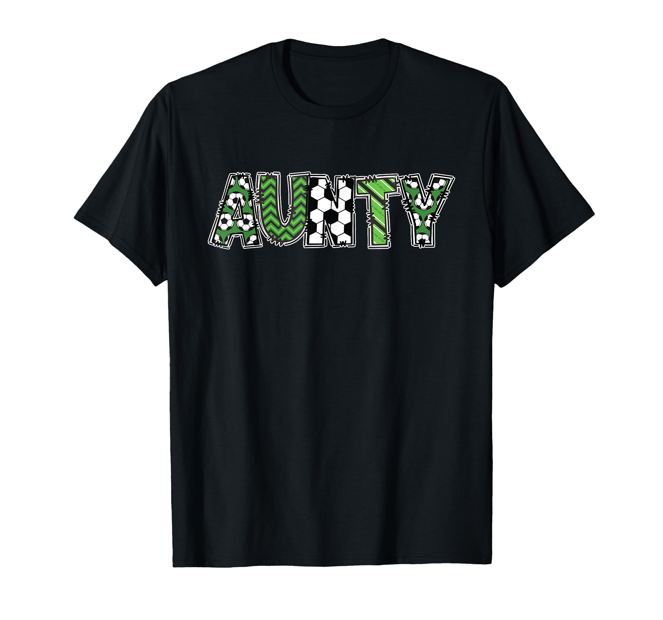 Soccer Aunt Aunty Birthday Party T-Shirt - Novelty Apparel Men Women