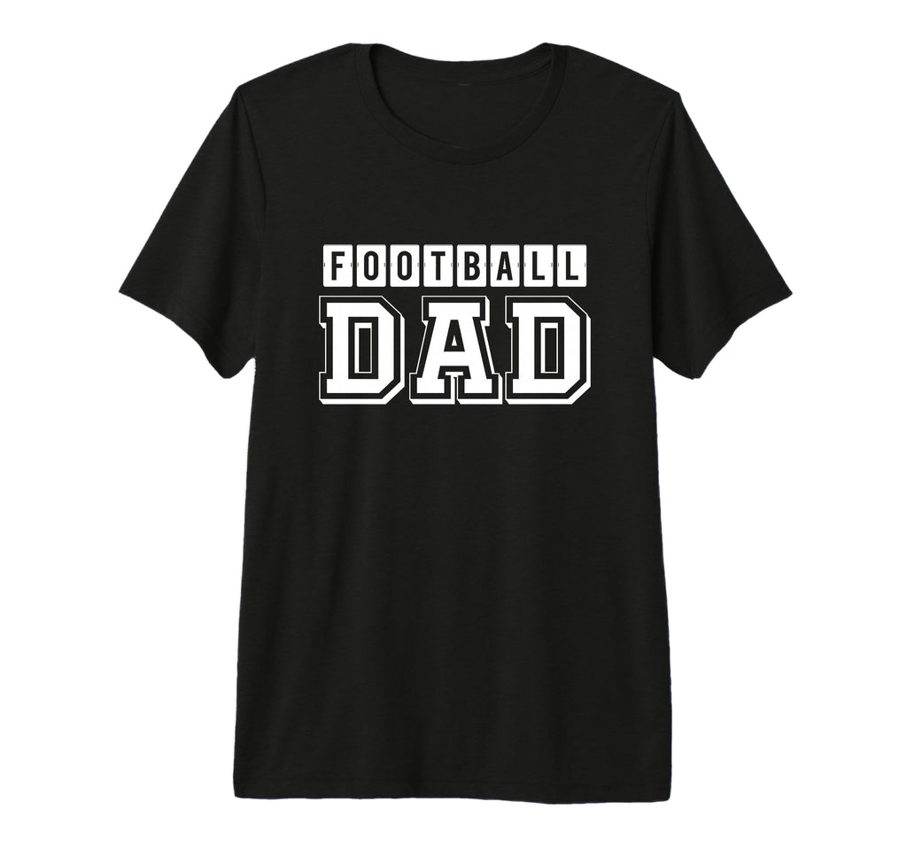Football Dad Football Lover Football T-Shirt - Casual Everyday Wear Unisex