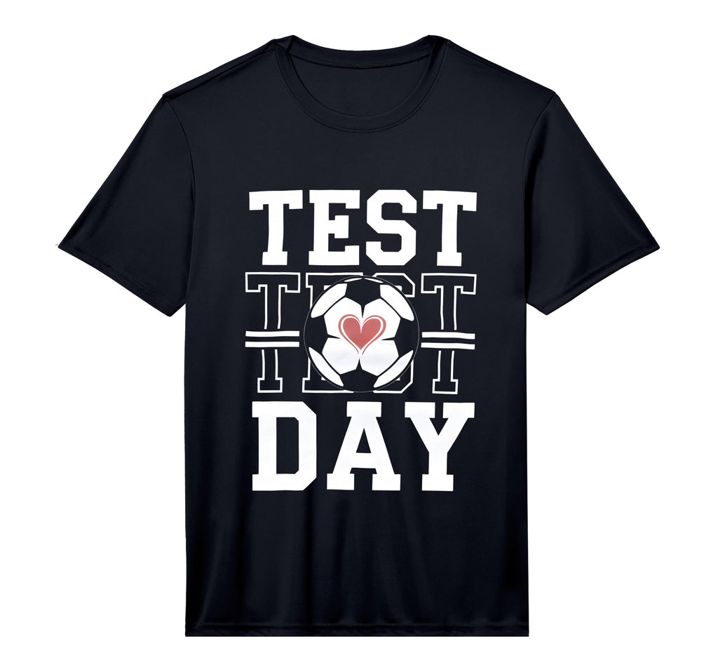 Test Day Soccer Testing Exam School T-Shirt - Graphic Print Men Women