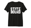High School Soccer State Bound Art Tri T-Shirt - Fun Novelty Design Unisex