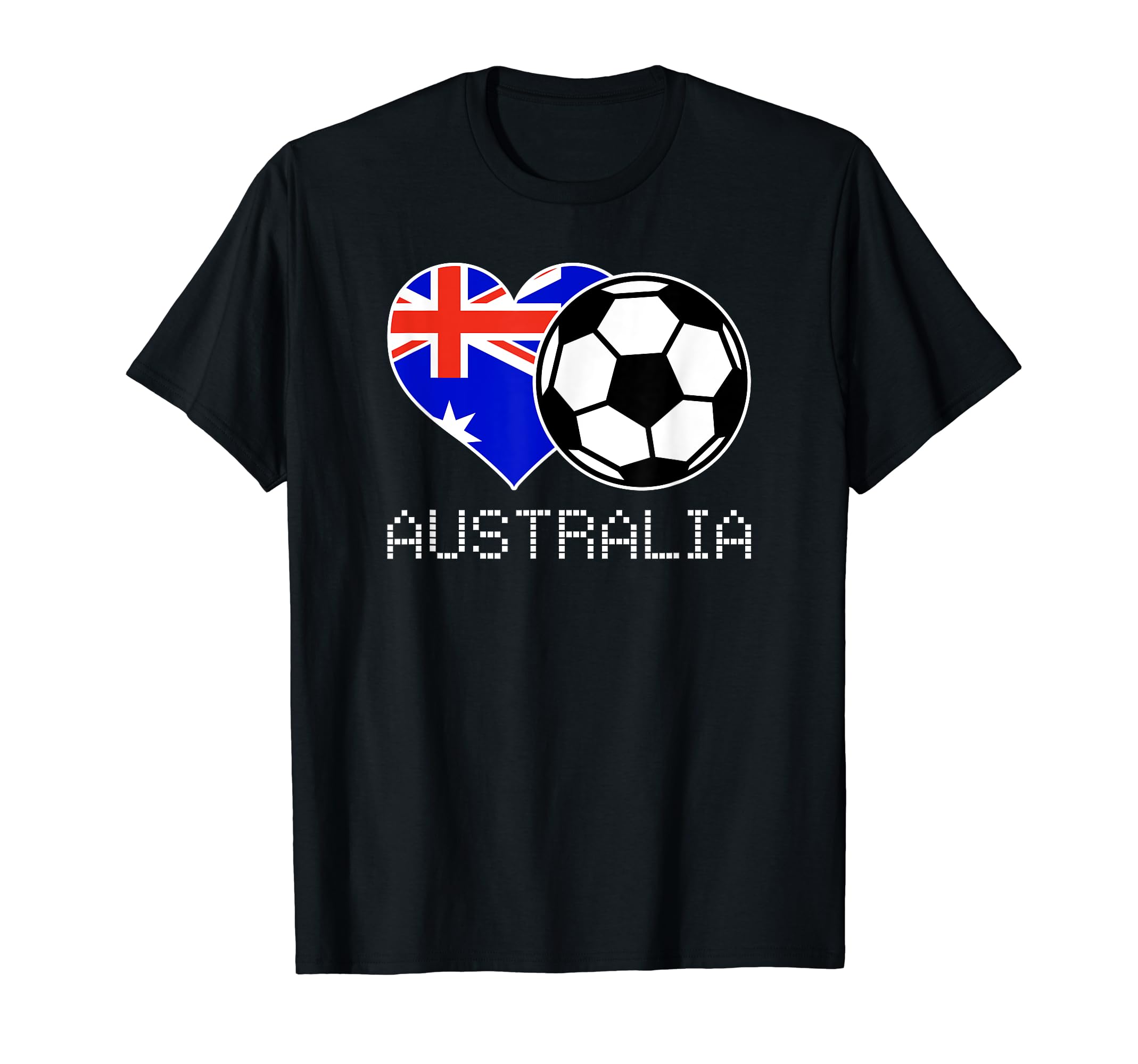 Australia Soccer Australian Flag T-Shirt - Aesthetic Graphic Men Women
