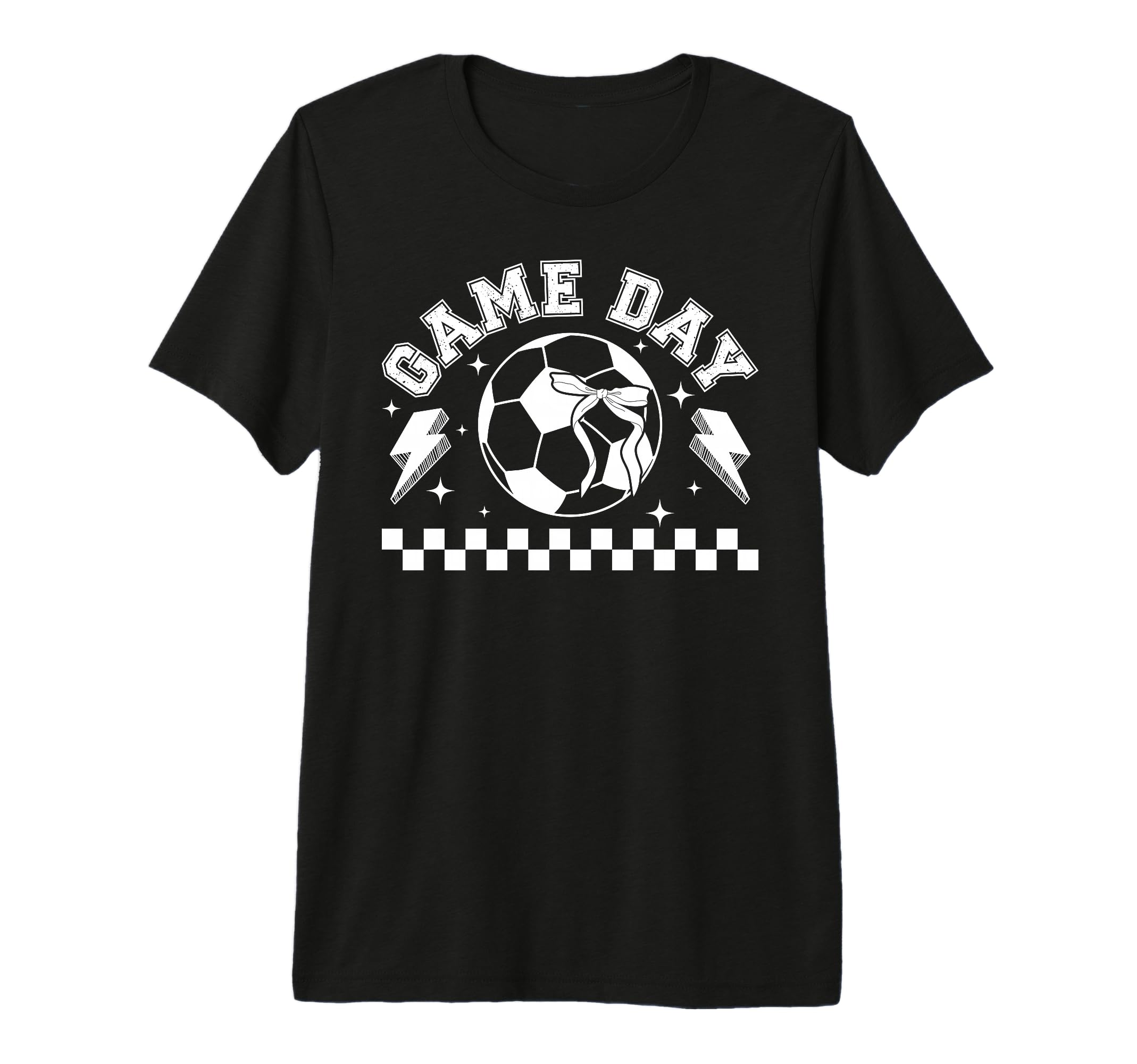 Soccer Game Day Coquette Game Day T-Shirt - Streetwear Style Men Women
