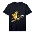 Mens Banana Soccer Performance T-Shirt - Trendy Graphic for Adults