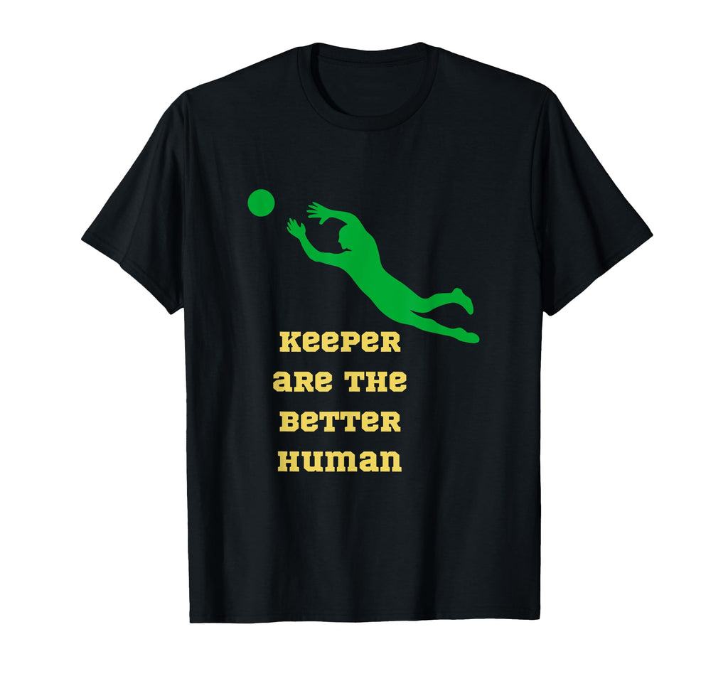 Funny Goalkeeper Keeper T-Shirt - Minimalist Print Men Women