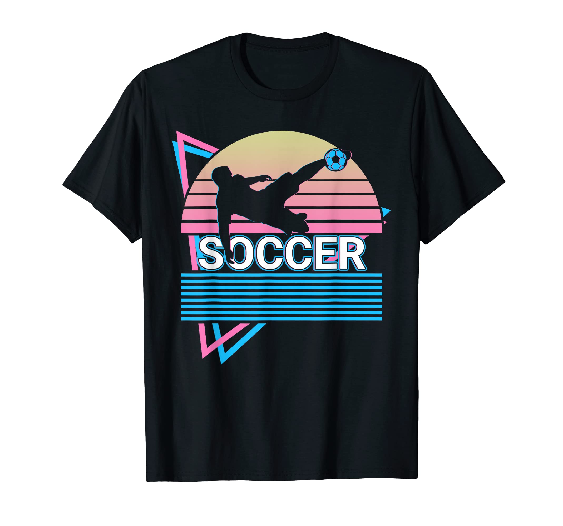 Soccer Player T-Shirt - Minimalist Print for Adults